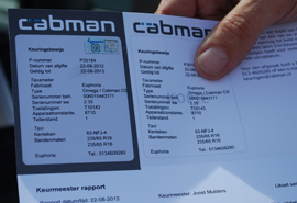Taximeter keuringen